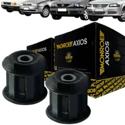 2 Buchas Eixo Traseiro Gol Voyage Saveiro Parati G1 G2 G3 G4 Axios