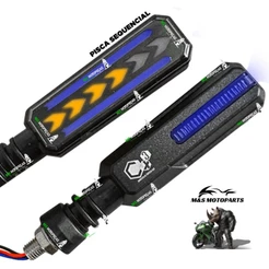 Pisca de Led Esportivo Advantace para Motos Universal