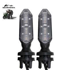 PISCA DE LED DRL TWISTER CB 250F SEQUENCIAL COXIM - Azul ou Vermelho