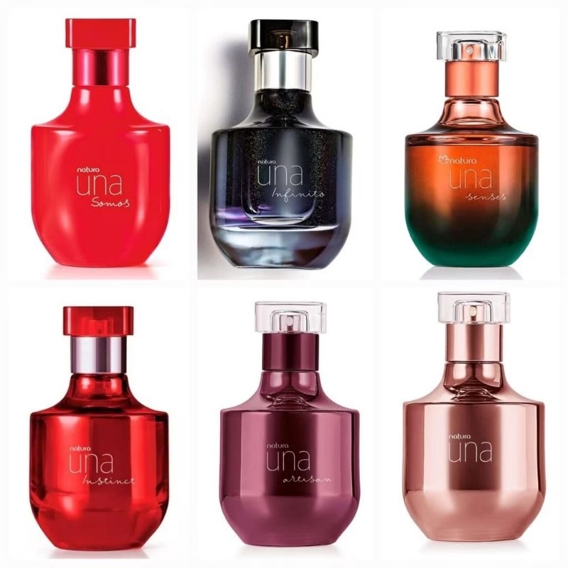 Deo Parfum Natura Una - Fragrância sofisticada, marcante e de alta fixação.