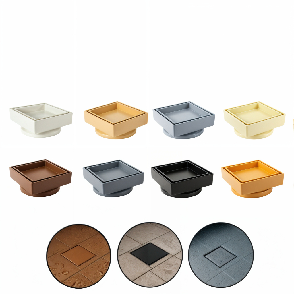 Ralo Oculto 10x10 Invisível Inteligente Piso / Porcelanato