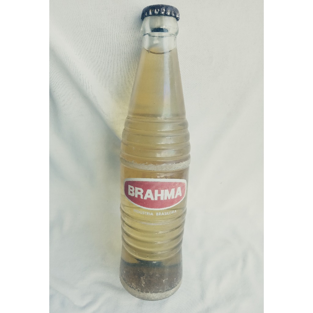 Garrafa Antiga Agua Tonica Brahma  lacrada - 300 ml - ano1976 - X3