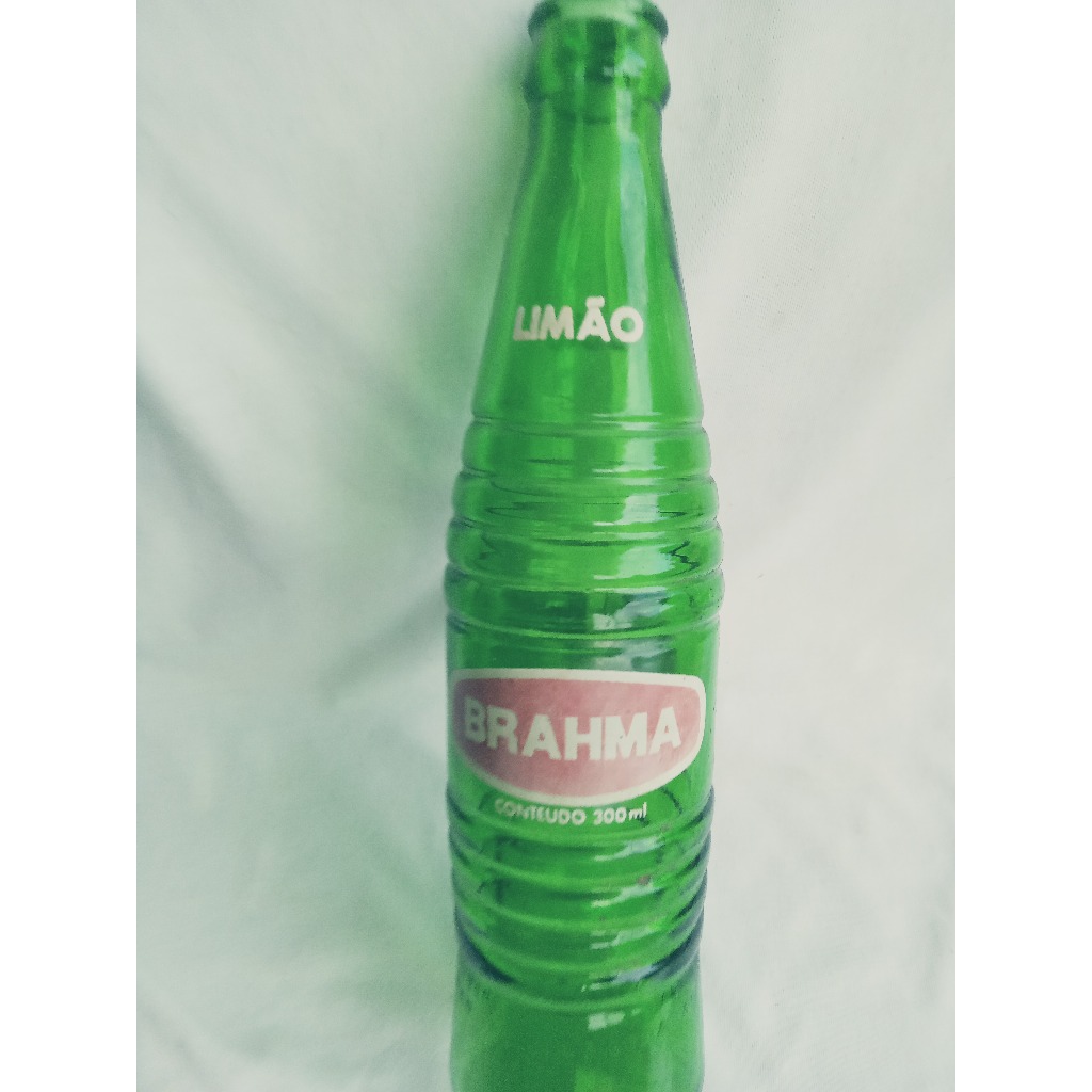 Garrafa antiga Limão Brahma - 300 ml - década de 1980 - X3