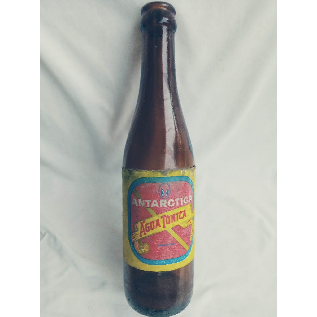 Garrafa Antiga Agua Tonica Antarctica - 300 ml - déc,. 1980 - X2