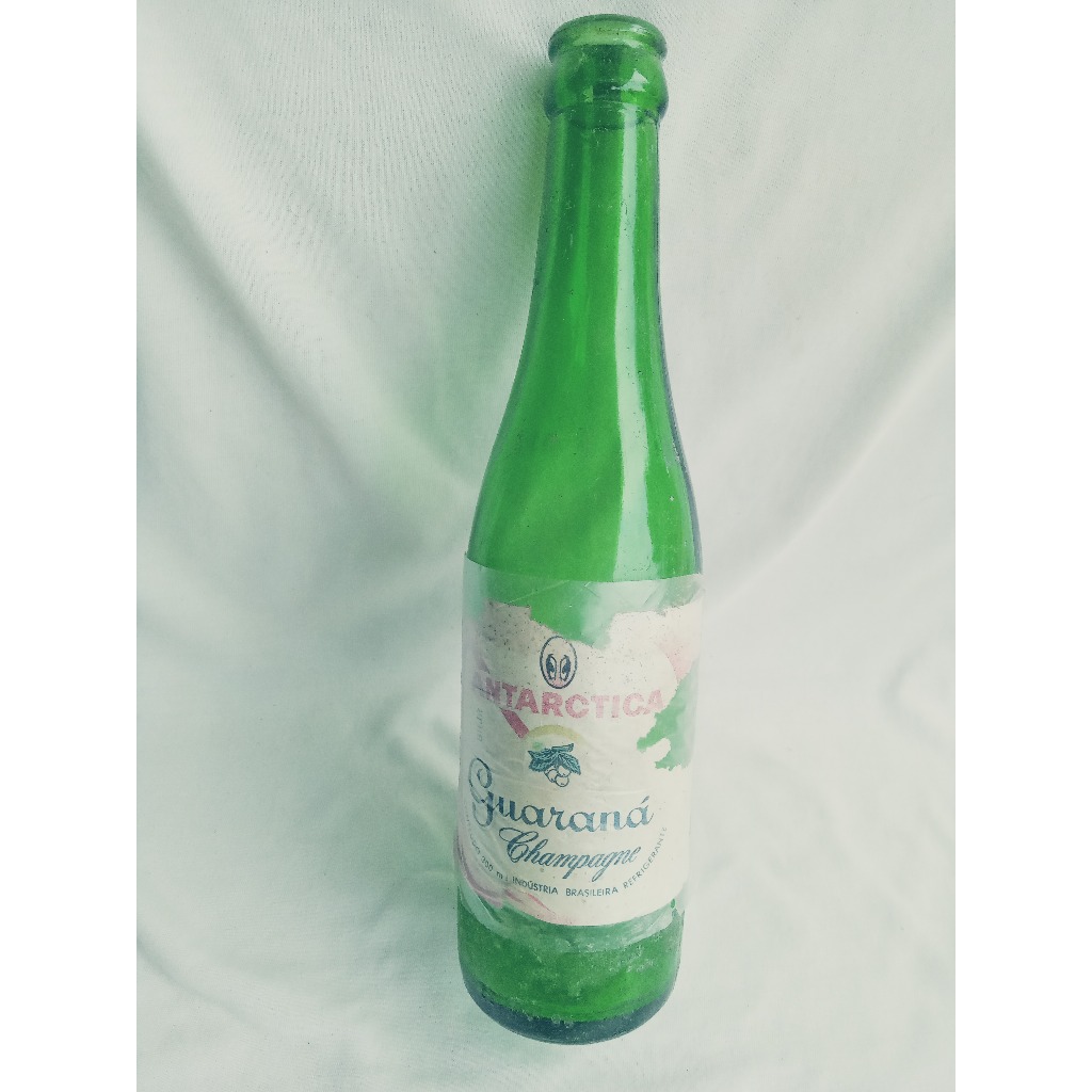 Garrafa antiga Guaraná Antarctica 300 ml - década de 1980 - X2