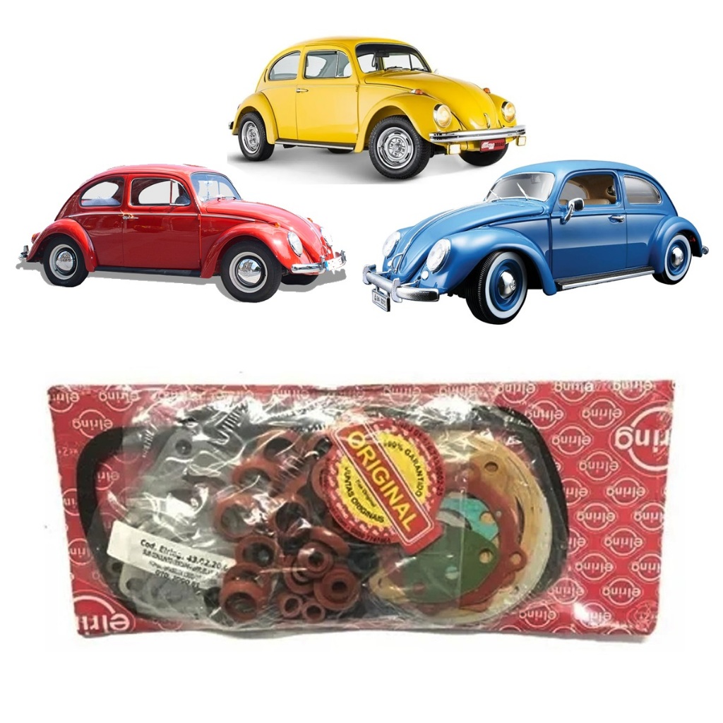 Jogo Junta Motor Fusca/brasilia/kombi 1300/1500/1600 Original em Oferta na Shopee