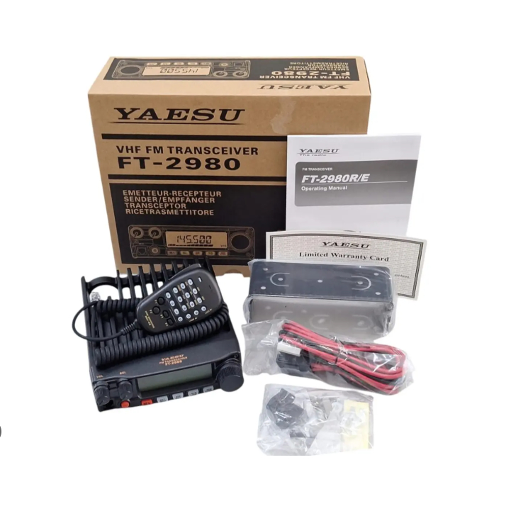 Radio VHF Yaesu FT 2980 200 canais 80W
