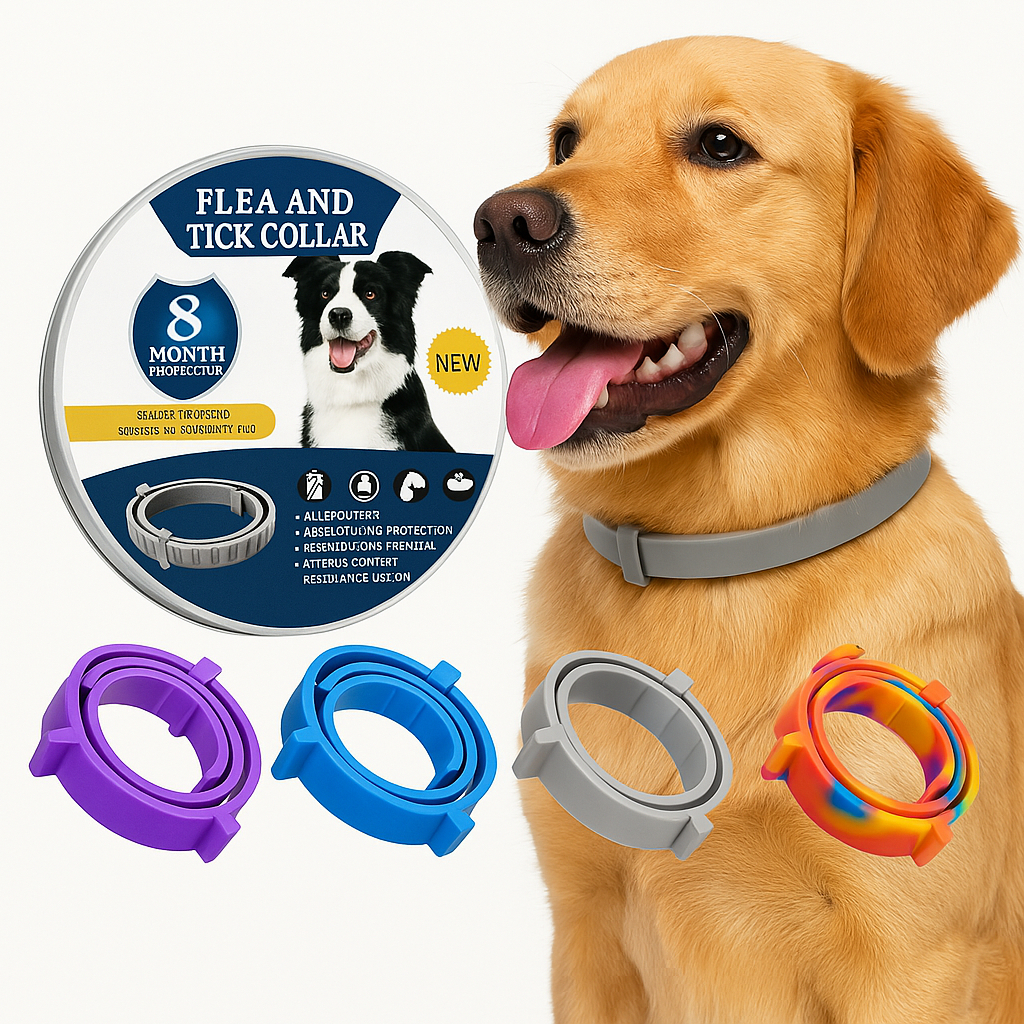 Coleira Anti Pulga Carrapato Leishmaniose Sarna Piolho 62cm
