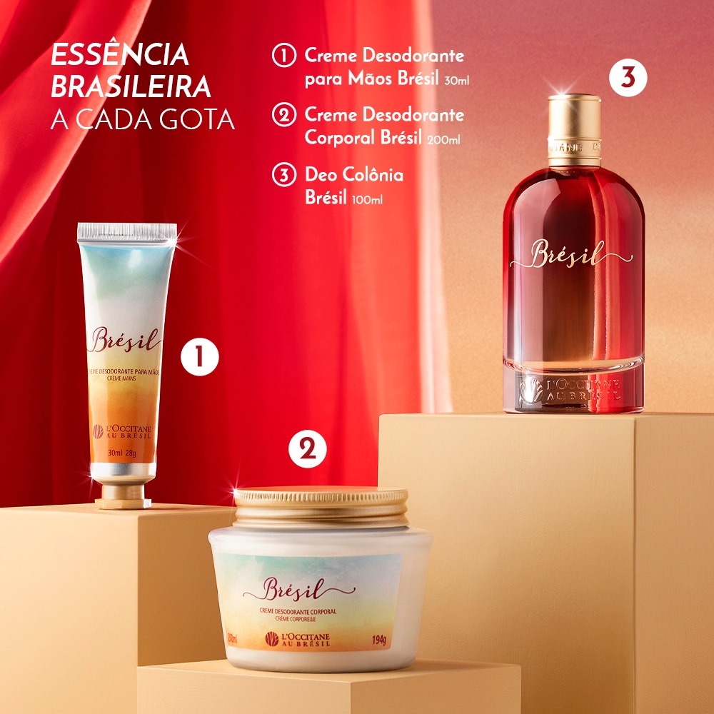 Detalhes do Deo Colônia Brésil Aconchego 100ml
