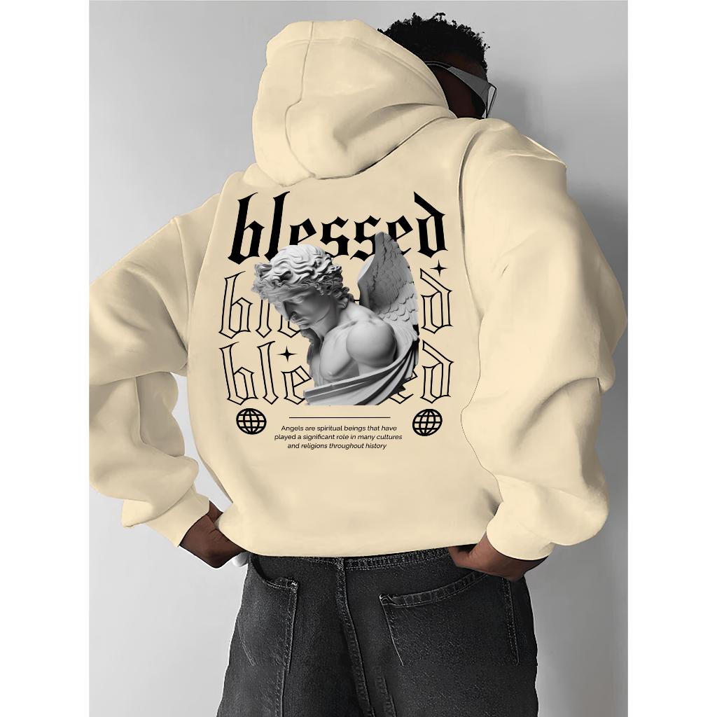 Blusa de Frio Moletom Masculino Blessed Algodão Unissex