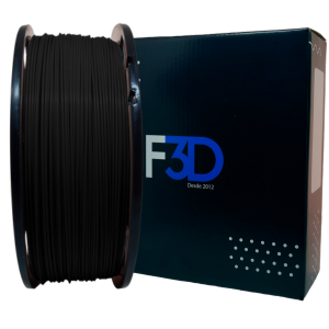 Filamento ABS Premium Preto 1kg 1,75mm