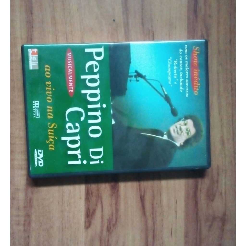 DVD l Peppino Di Capri - Ao Vivo Na Suiça