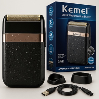 Barbeador Shaver Para Acabamento Kemei Km-2024 Sem Pelo Zero em Oferta na Shopee
