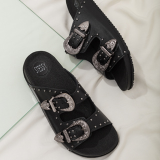 Sandália Papete Feminina Rasteirinha Fivelas Moda Original Leve Dia Dia Country Confortável Verão em Oferta na Shopee