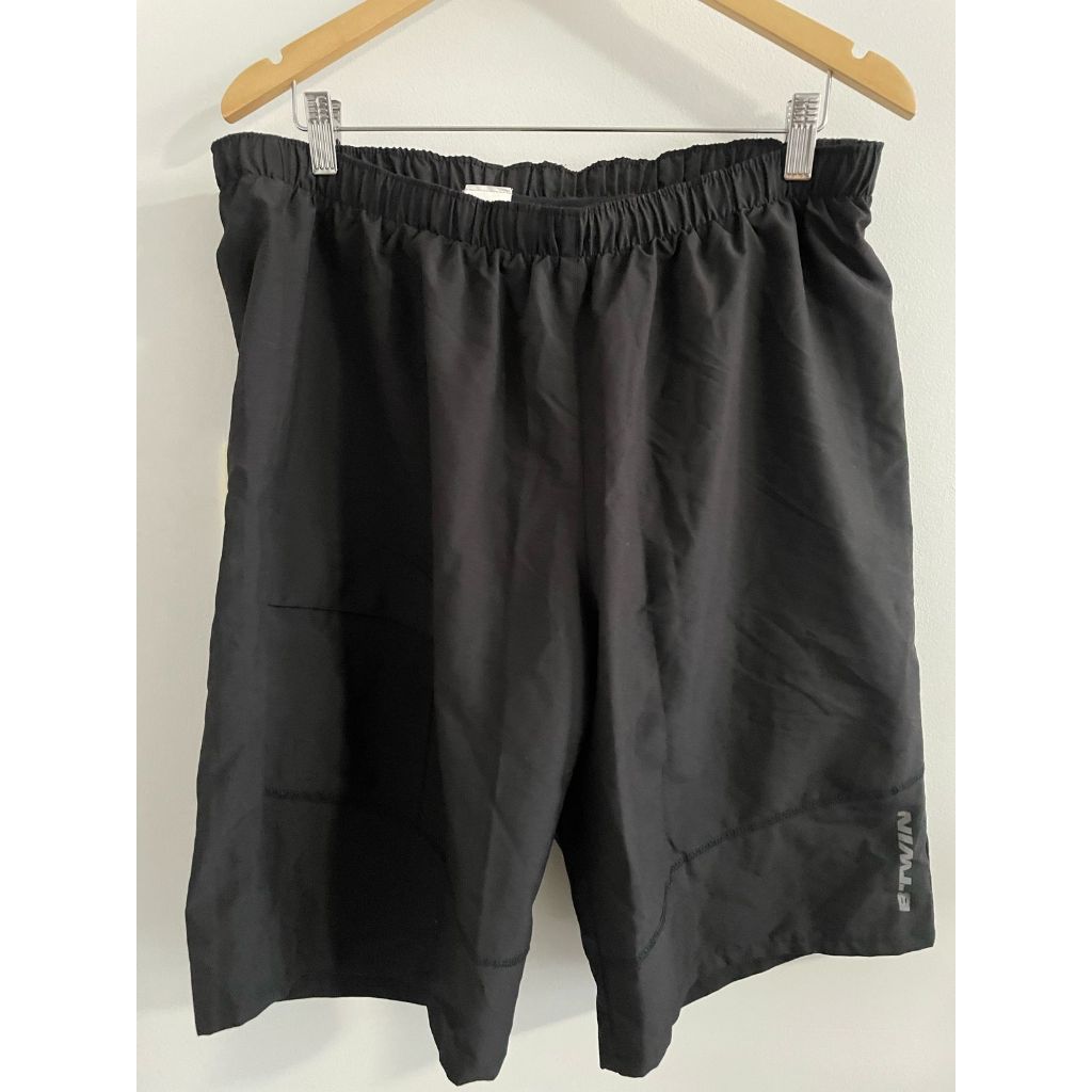 Shorts Bermuda de Ciclismo – Tactel com Forro de Compressão e Almofada no Bumbum