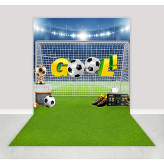 Fundo Fotográfico Cenário Campo de Futebol Gol Copa do Mundo Em Tecido FFT-359 em Oferta na Shopee