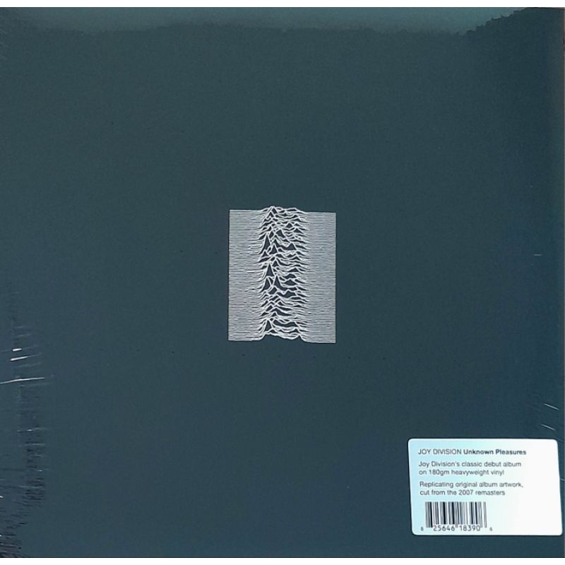 Joy Division-Unknown Pleasures-lp importado 180g ed.europa-capa texturizada-LACRADO-vinil