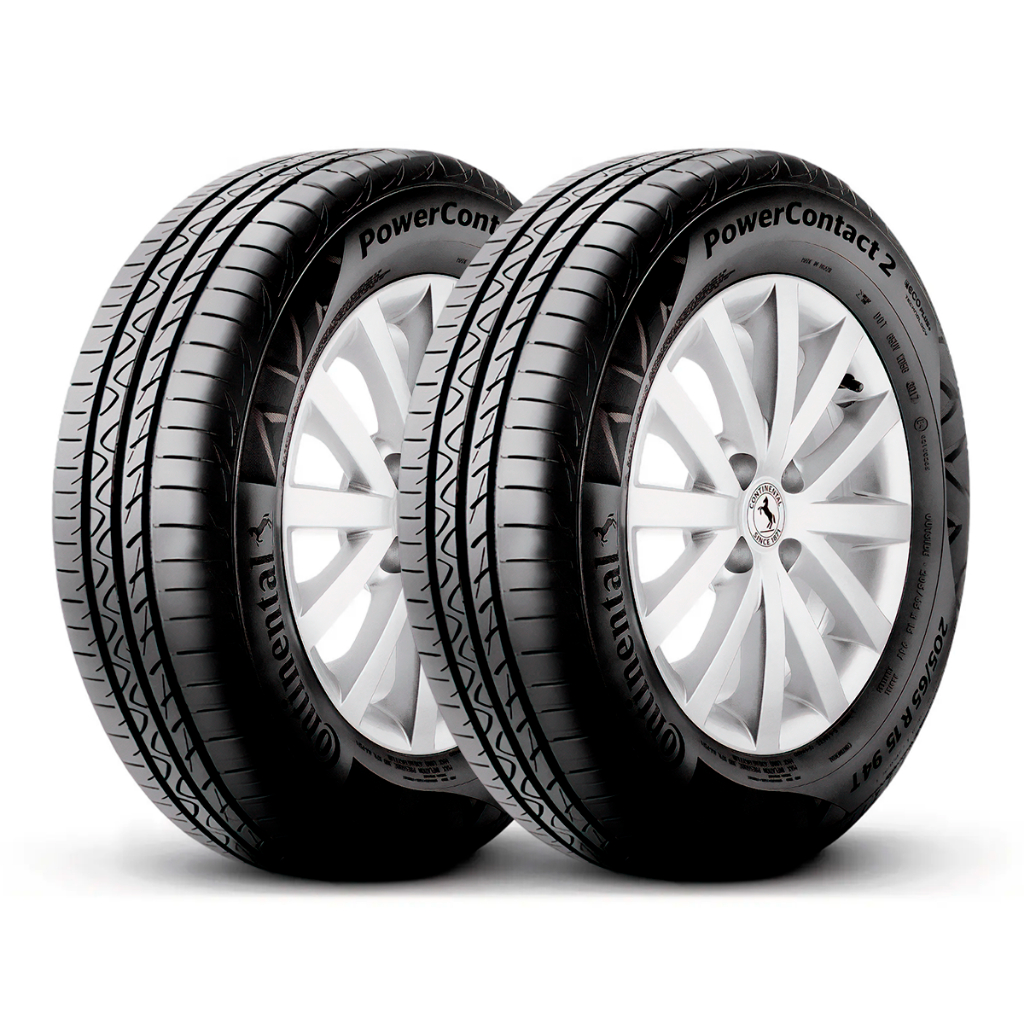 Kit 2 Pneus 185/60R14 PowerContact 2 82H Continental Aro 14
