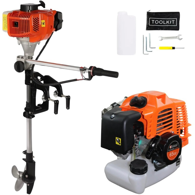 Motor de popa para barco de pesca bote caiaque Embarcação até 5 metrôs