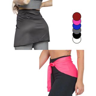 Kit 2 Tapa Bumbum Fitness Estilo Saia Fitness Roupas de Academia Feminina em Oferta na Shopee