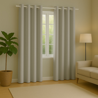 Cortina Blackout PVC Corta 100% a Luz Diversos Tamanhos para Sala, Escritorio, Quarto em Oferta na Shopee