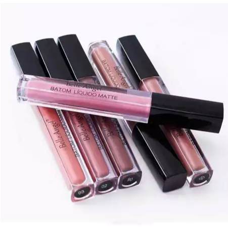Batom Líquido Matte  B058- Belle Angel em Oferta na Shopee