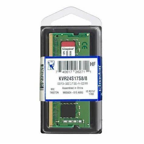 Memória RAM para Notebook DDR4 8GB 2400MHz Kingston - KVR24S17S8/8