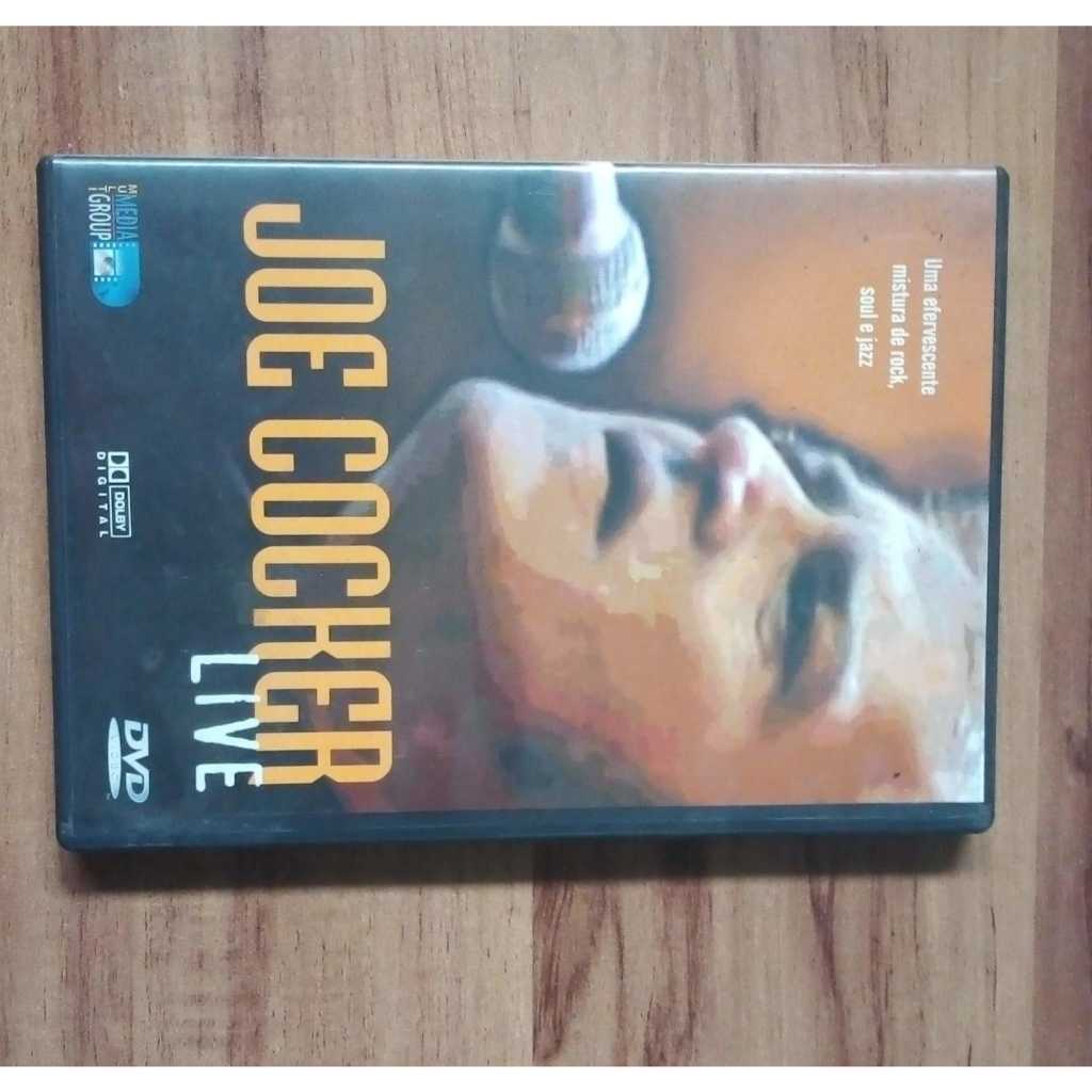 DVD l Joe Cocker Live - Uma Mistura De Rock, Soul e Jazz