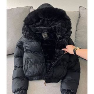 Jaqueta Puffer Feminina Cropped Curta Impermeável Bobojaco Pelúciada Casaco Frio Inverno Quentinha em Oferta na Shopee