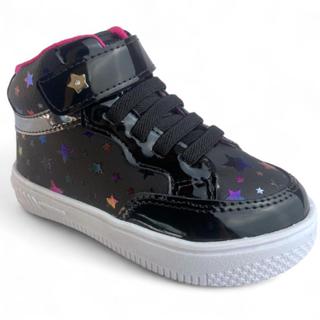 Tênis Botinha Infantil Meninas Ortopasso Macia Confortável Preta em Oferta na Shopee