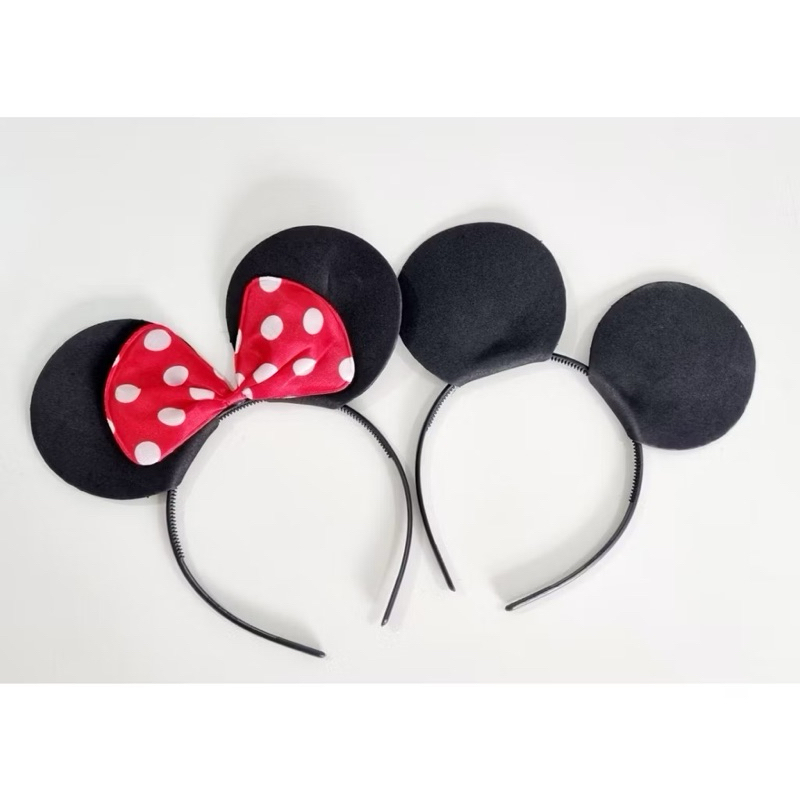 5x Tiaras Orelhinha Arco Da Minnie Mickey  Fantasia Aniversario