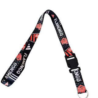 Chaveiro Cordão Motoboy Tirante Pescoço Crachá Fecho Tic Tac Engate Preto Correia de Pescoço Moto FLAMENGO em Oferta na Shopee