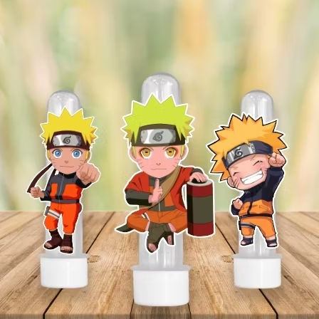 Apliques NARUTO 6x4cm – Lembrancinha e Decoração  Festa - SORTIDOS