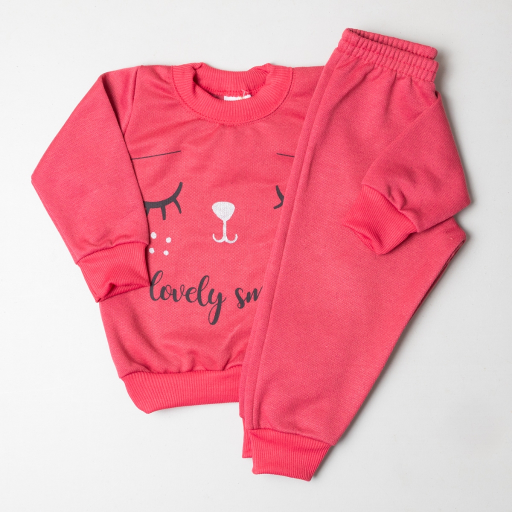 Conjunto Moletom Bebê Menina para Inverno em Oferta na Shopee