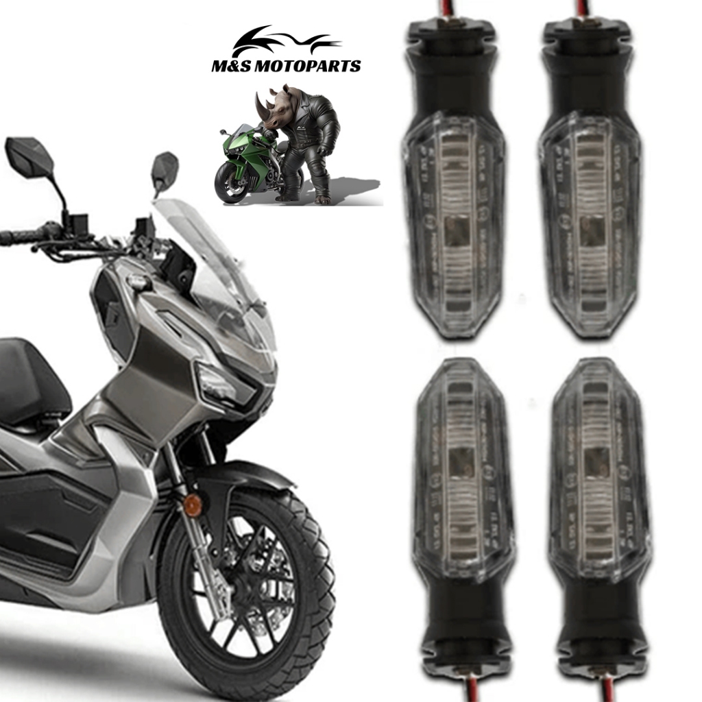 Pisca Led Seta Twister XRE 300 ADV 150 Sahara 300 Cb 300F Moto Seta 4 Unidades