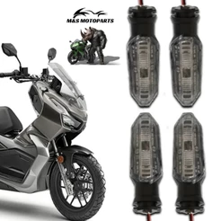 Pisca Led Seta Twister XRE 300 ADV 150 Sahara 300 Cb 300F Moto Seta 4 Unidades