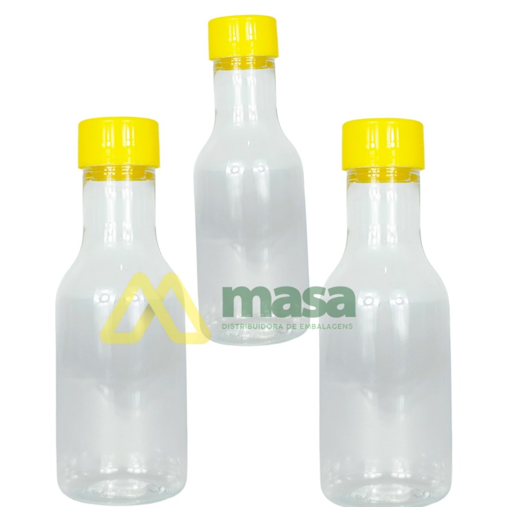 Kit festa - 200 mini garrafinhas 50 ml C/ tampa Plástica para Lembrancinha cosmeticos e aniversarios
