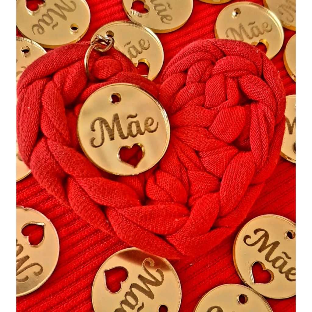 Aplique Tag com escrita Mãe Acrílico Espelhado -Tag Acrílica Espelhada - Dia das Mães 50pçs em Oferta na Shopee