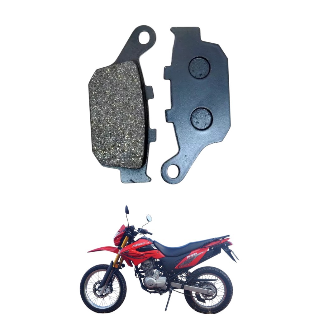 Pastilha Freio Traseiro Traxx Jh150 Fly150 Jh250 Fly250