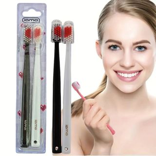 Escova De Dente Adulto Soft Care Super Macia com Coração Love Presente Formatura Dia dos N...