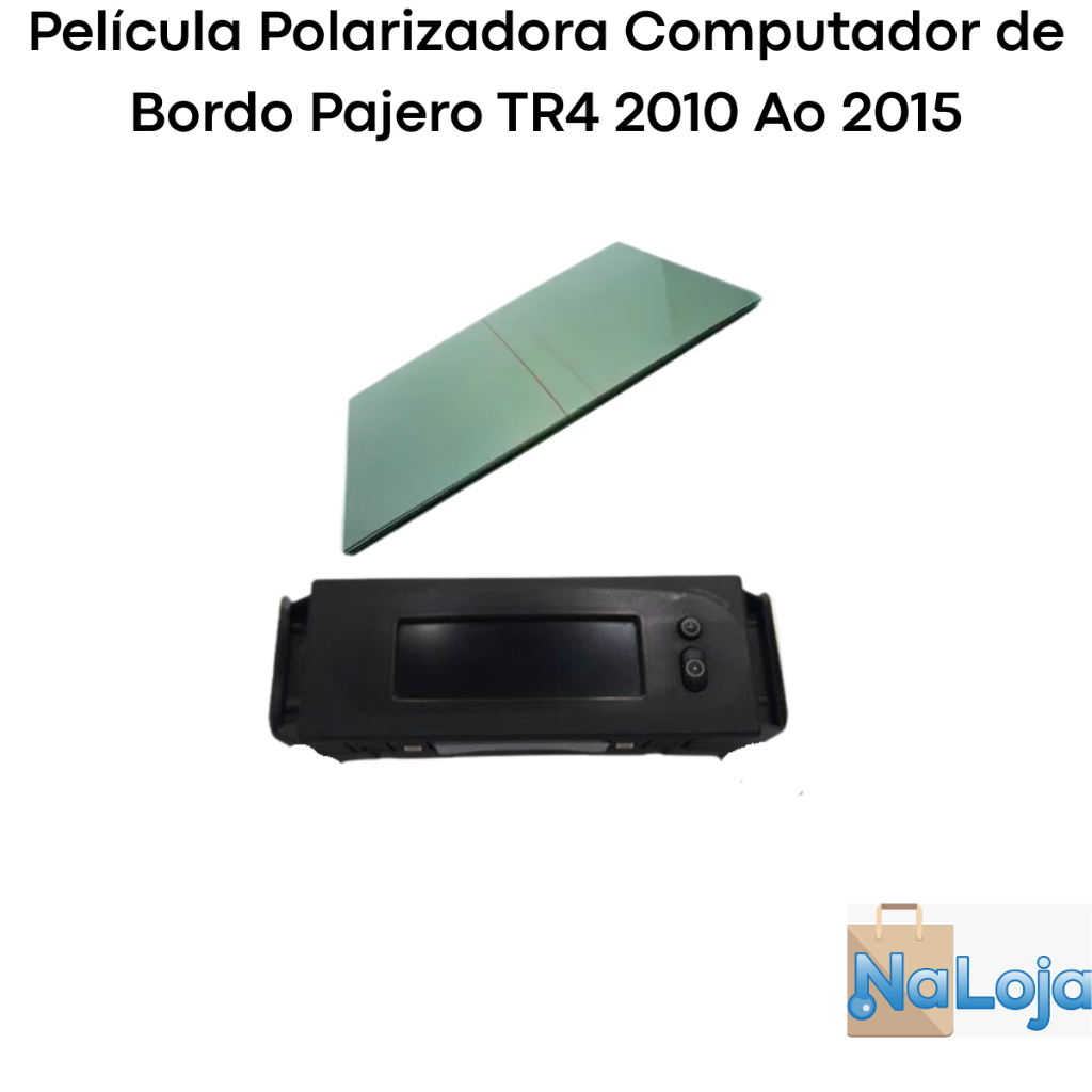 Película Polarizada Computador Bordo Pajero Tr4 2010 Ao 2015