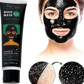Máscara Preta Facial Removedora de Cravos Black Skin Anti Oleosidade Máscara Preta Facial Removedora de Cravos Black Skin Anti Oleosidade