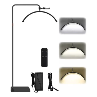 Luminaria Meia Lua Estetica Mesa 3 Tons Ajustavel Salao Beleza Limpeza De Pele