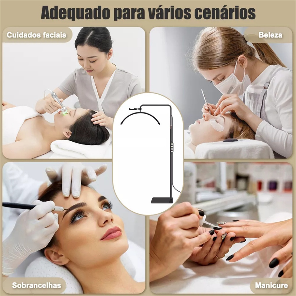 Luminária Meia Lua para Estética — foto 4