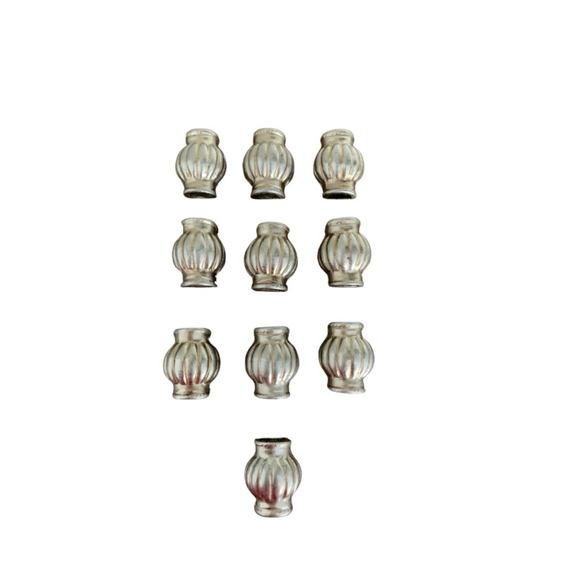 Bombinha Meia Bomba kit com 10 Em Zamak Mexerica Copia De Alpaca Corneta/Traia/Chaveiro