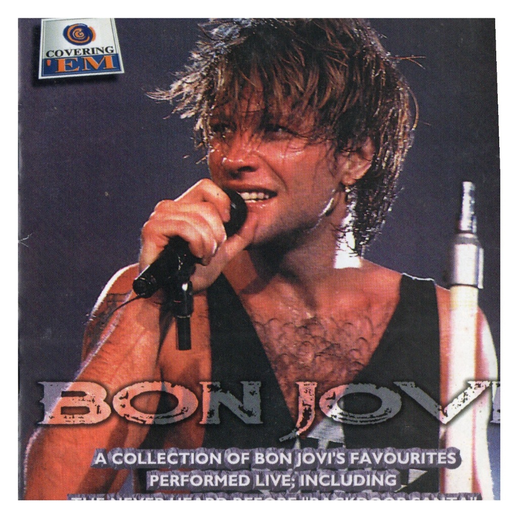 CDR - Bon Jovi -  Covering 'AM - Seleção de covers ao vivo até 1993