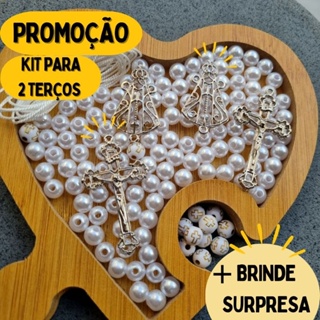 kit para montagem de terço em Oferta na Shopee