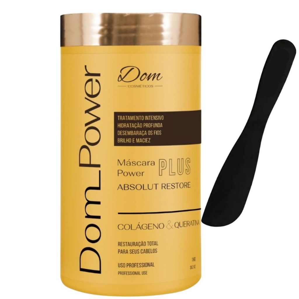 Mascara Dom Power Plus Absolute Restore Cosméticos Pró