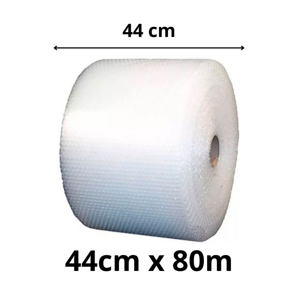 Plástico Bolha 44cm X 80m Ideal Para Vendas Ecommerce Embalagens em Geral Mudanças
