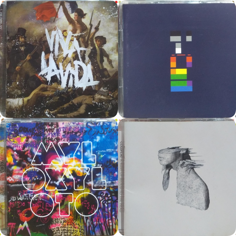 CD: COLDPLAY - DISCOGRAFIA [Venda Por Unidade ou Lote]
